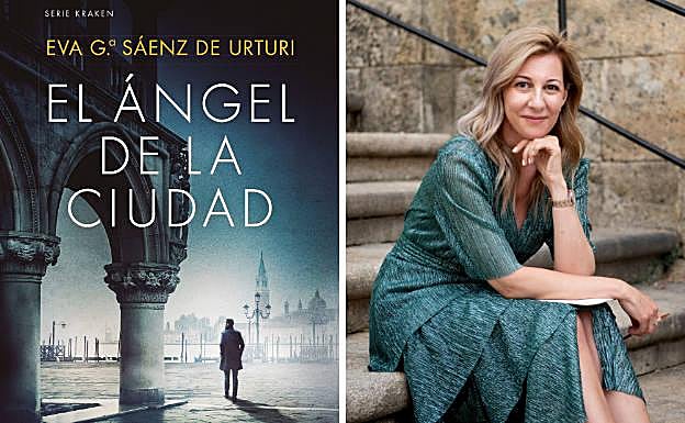 Eva García Sáenz de Urturi pone a Kraken ante 'El Ángel de la Ciudad